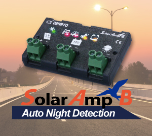 Solar Charge Controller: SolarAmp B Auto Night Detection