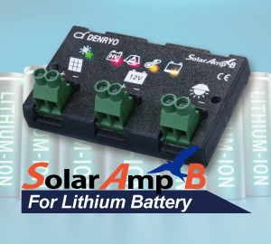 Solar Charge Controller: SolarAmp B For Lithium Battery